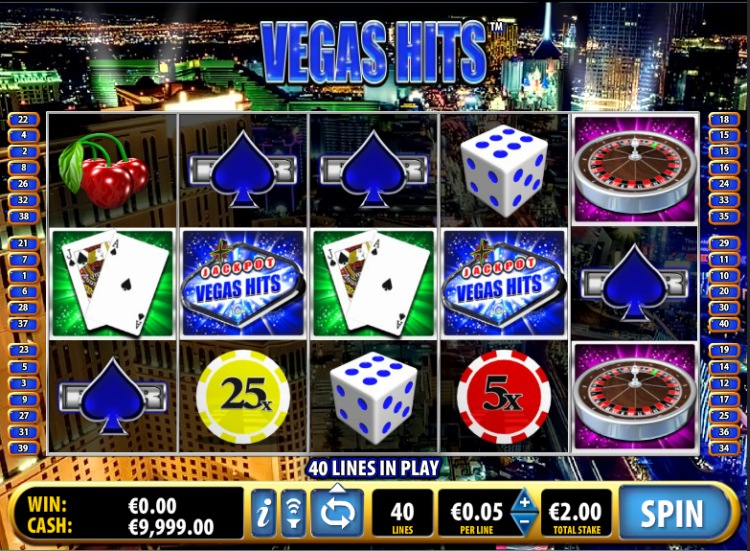 Играем в автоматы «Vegas Hits» от казино Х